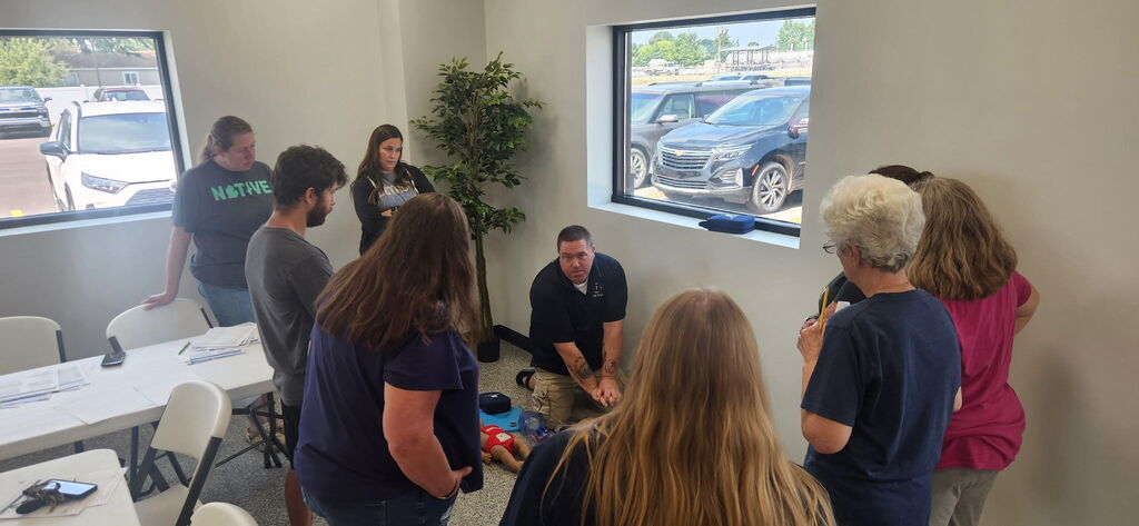 Learning CPR from the experts! 