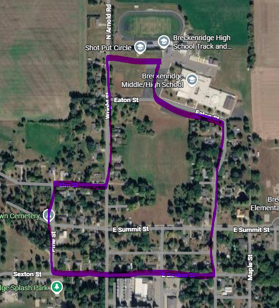 Hoco Parade Route