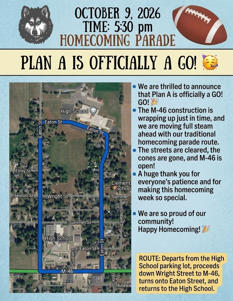 Parade announcement