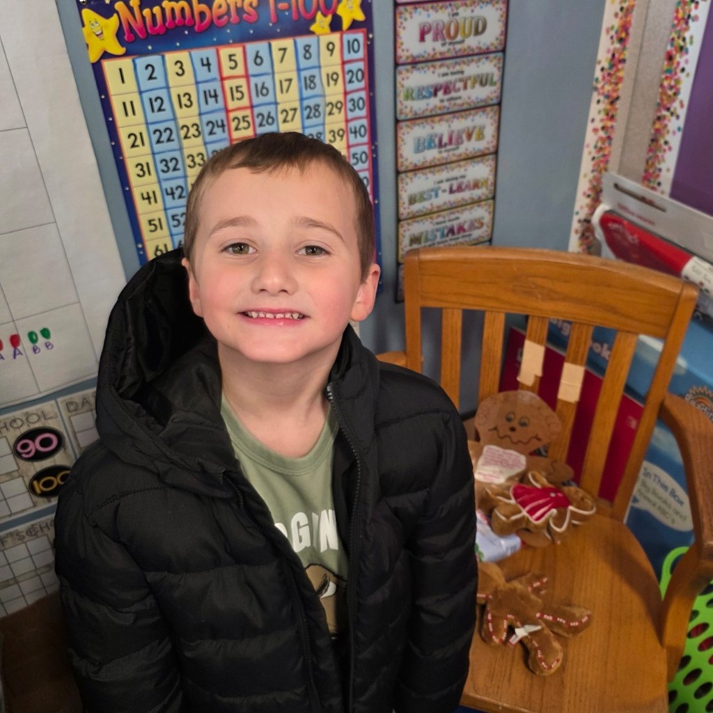 He left us cookies in our room.