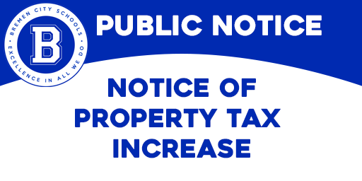 Notice of Property Tax Increase