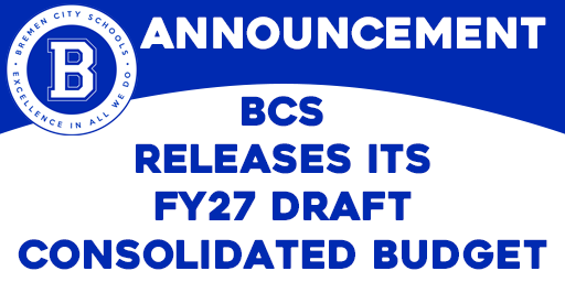 BCS Releases its FY27 Draft Consolidated Budget