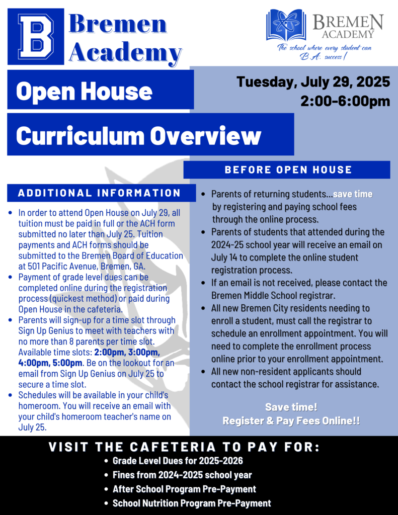 Open House Flyer