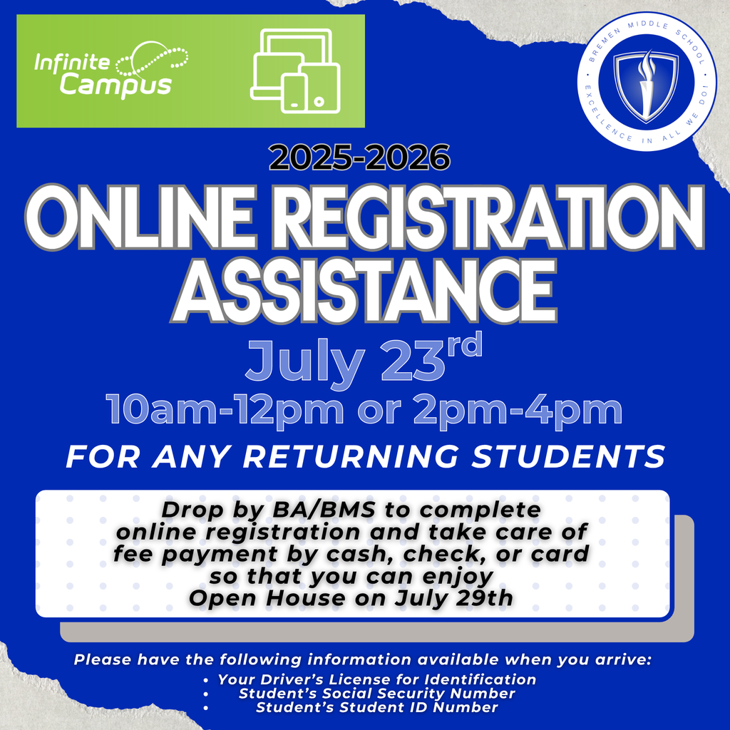 Online Registration assistance