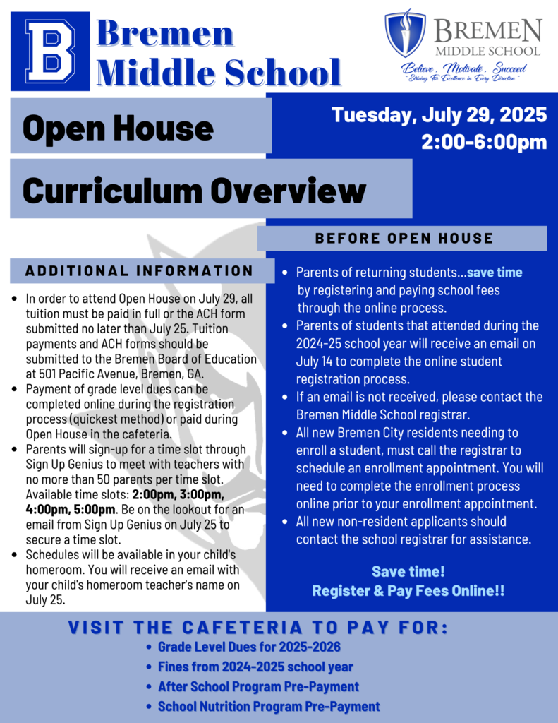 Open House Flyer