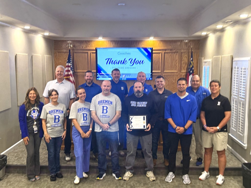 bhs coaches recognition