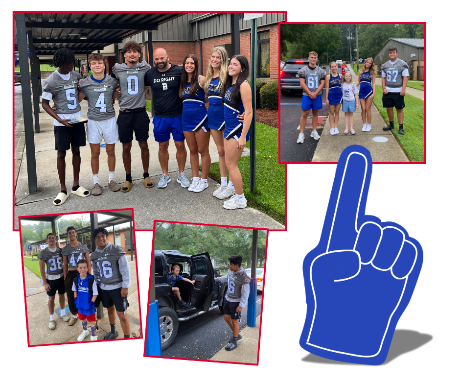 Red, White, and Go BIG BLUE
