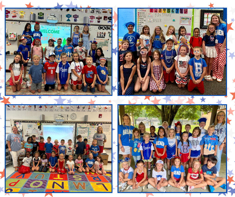 Red, White, and Go BIG BLUE