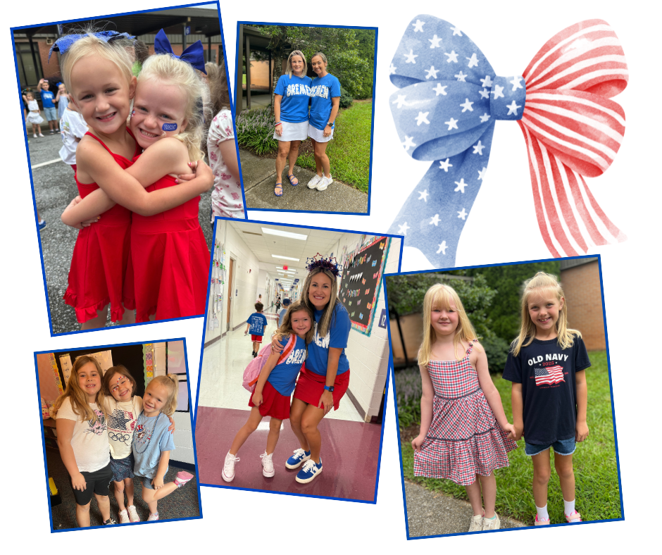 Red, White, and Go BIG BLUE
