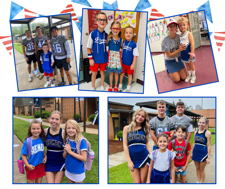 Red, White, and Go BIG BLUE
