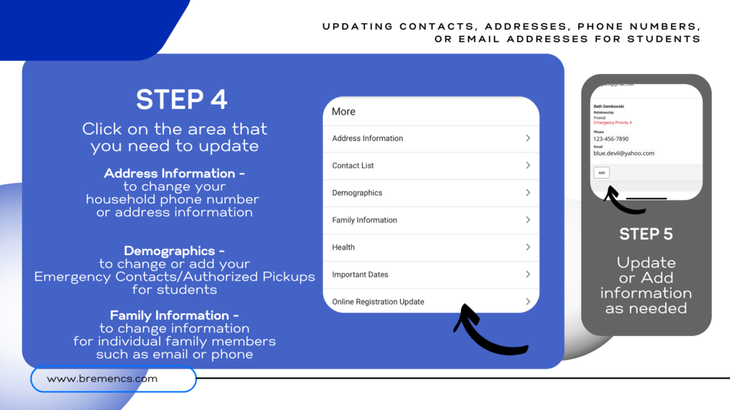 updating IC information