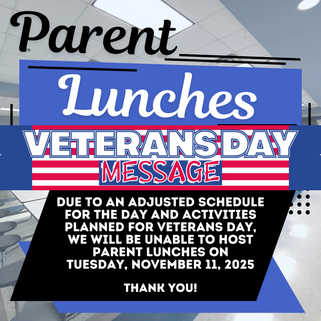 veterans day parent lunches