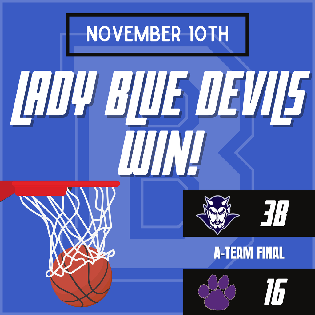 lady blue devils win