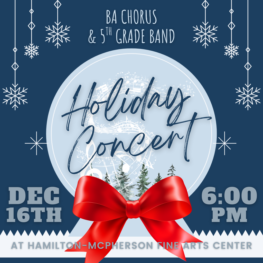 ba holiday concert