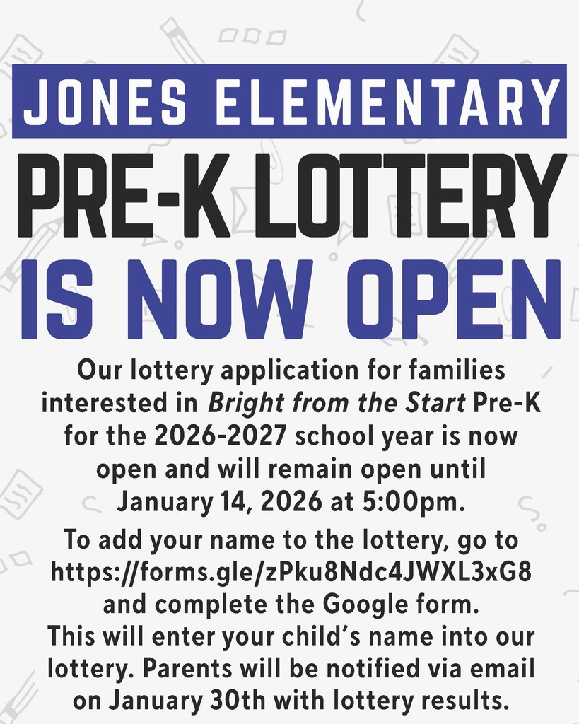 2026-2027 PreK Lottery Information