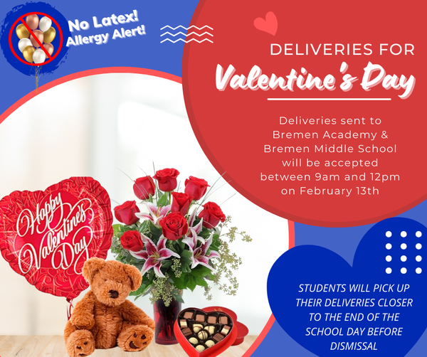 valentine delivery