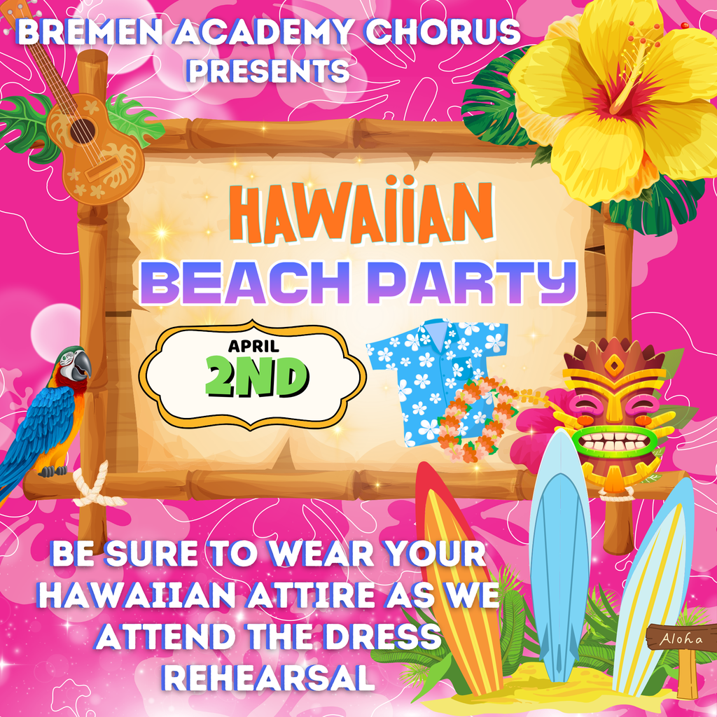 hawaiian attire for dress rehearsal