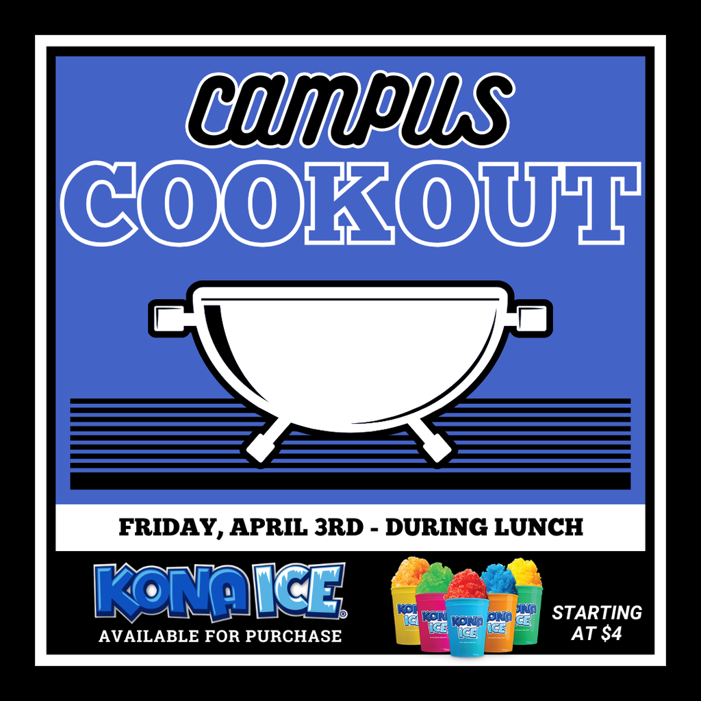 campus cookout kona ice