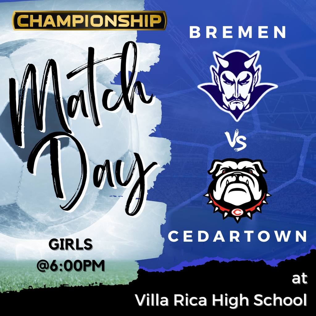 championship soccer match day girls