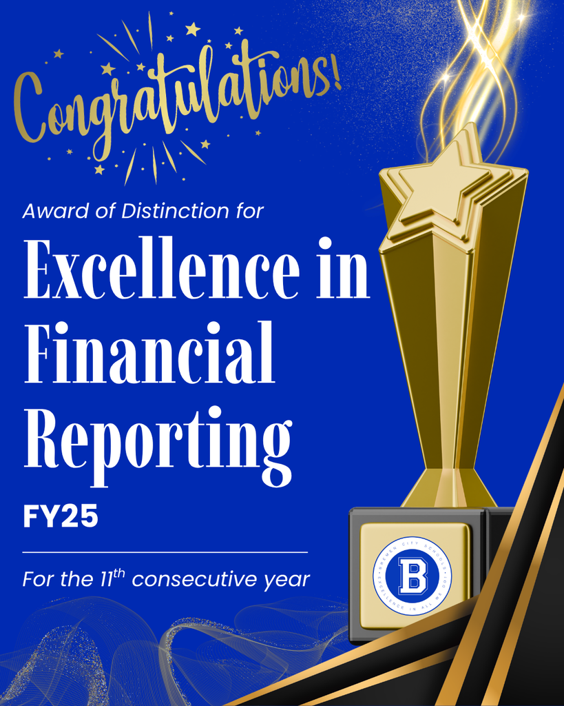 excellence in financial reporting