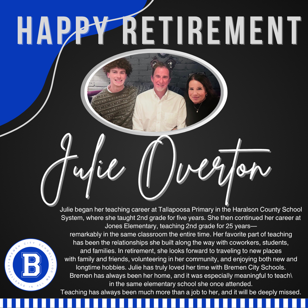 Julie Overton retirement