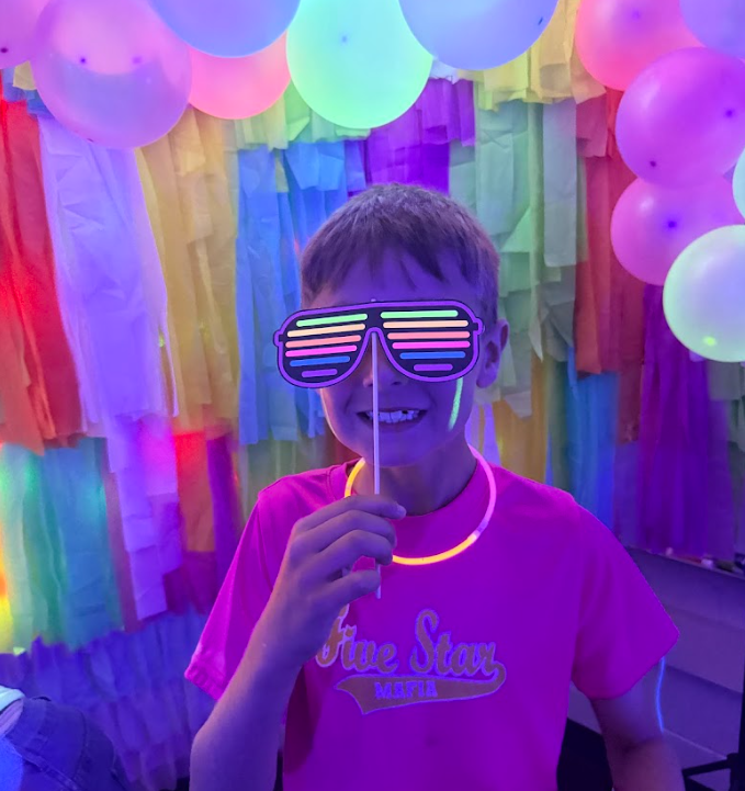 Third Grade Glow Day