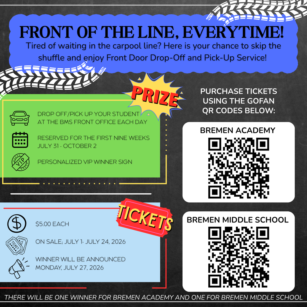 front of the line everytime