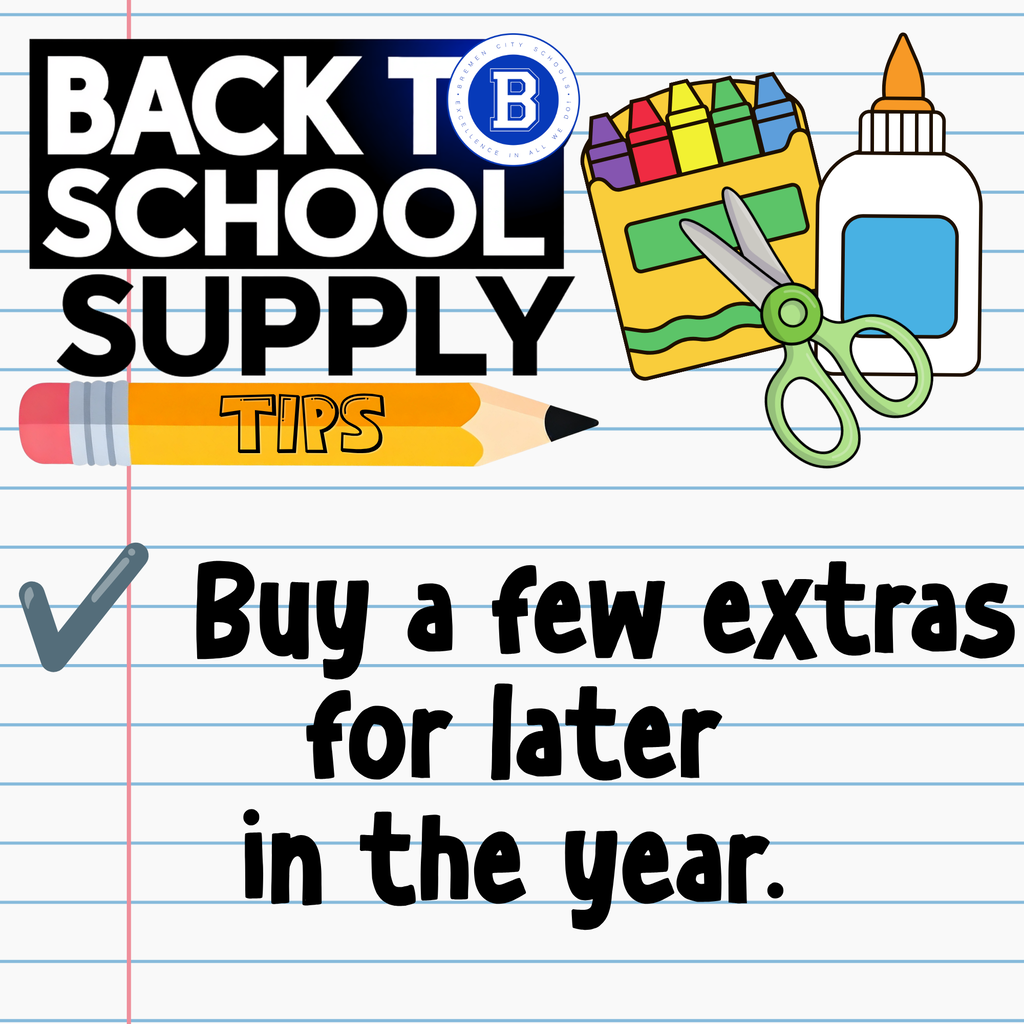 back to school supply tips