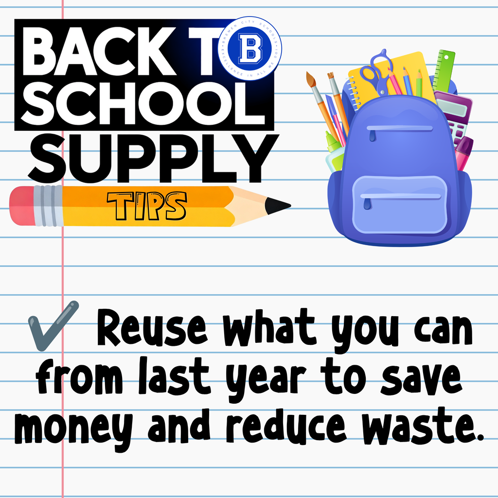 back to school supply tips