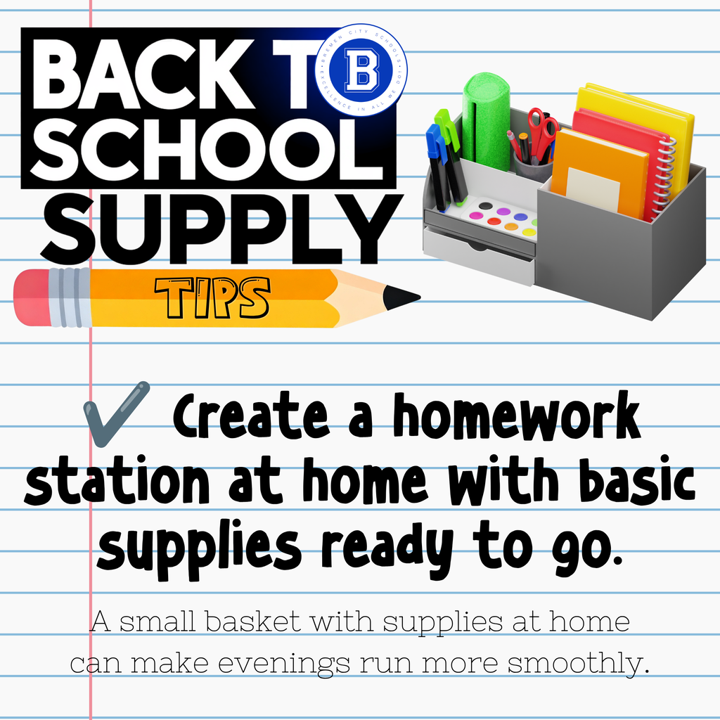 back to school supply tips