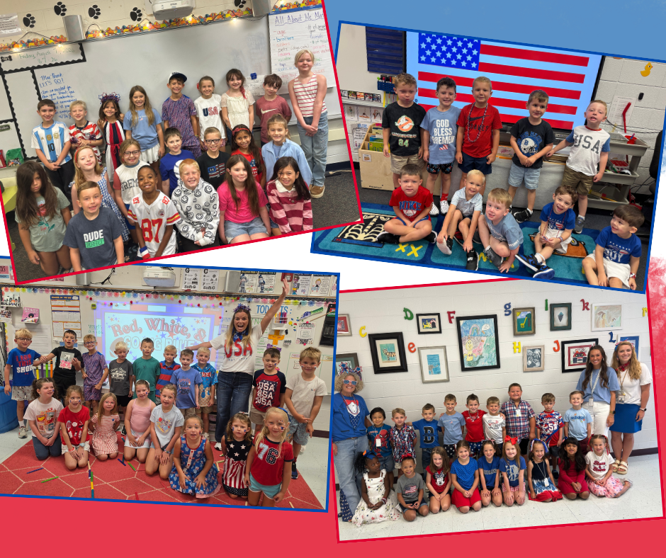 Red, White, and Go BIG BLUE