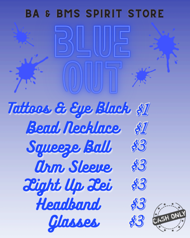 blue out spirit store