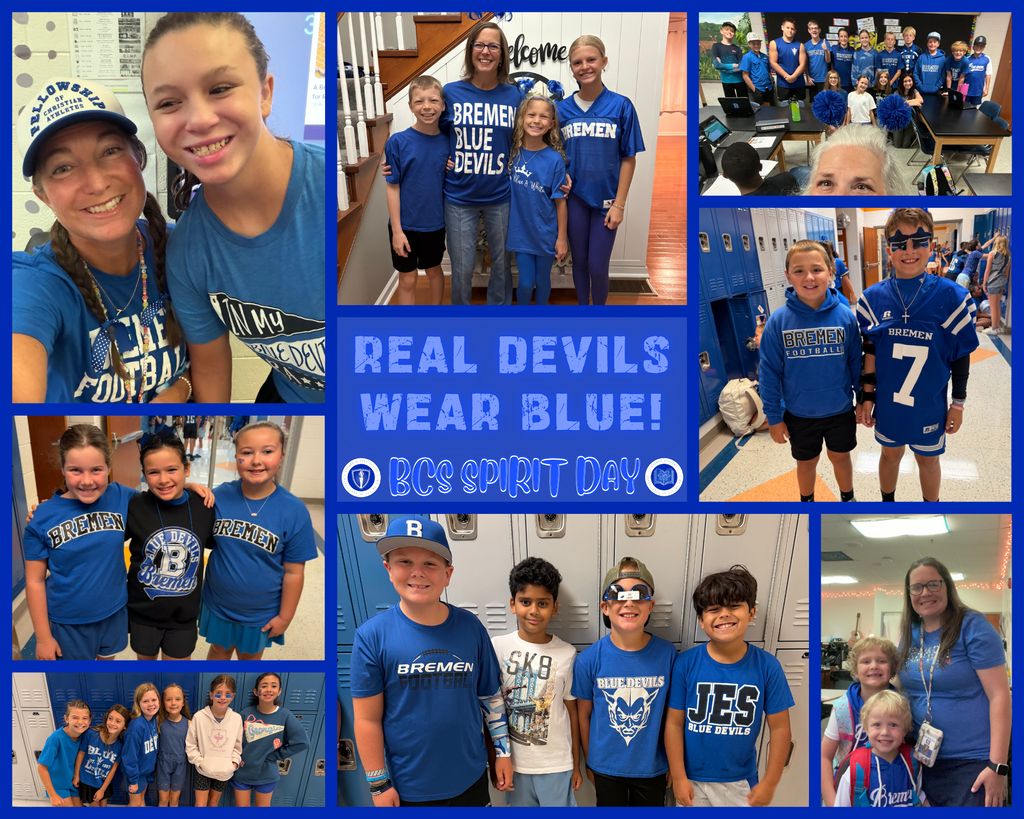 blue out spirit day
