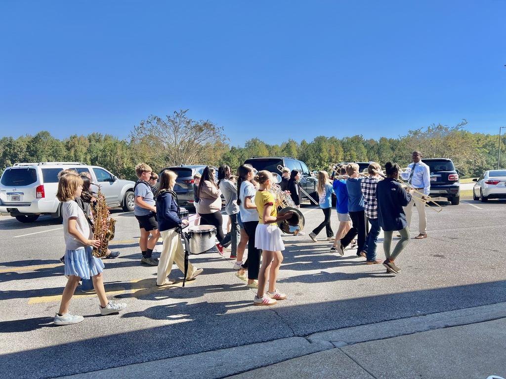 bms band homecoming practice