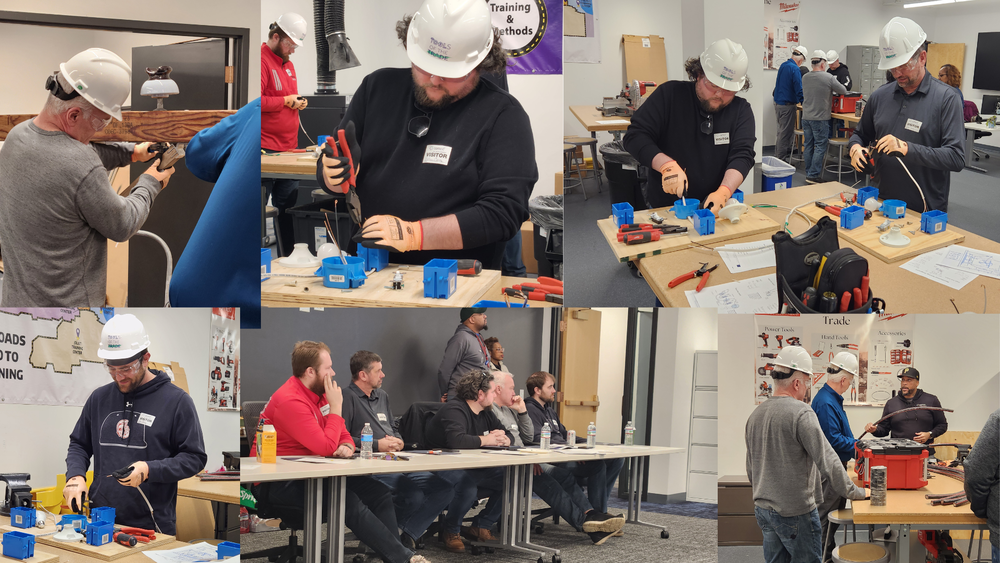 Teachers from Bremen High School District 228 participated in ComEd’s “Tools of the Trade” Teacher Professional Development Day on Tuesday, February 17, at the ComEd Conference Center in Oak Brook. Representing D228 were Dan Mack (Bremen/Hillcrest), Bill Carrig (Tinley Park/ Oak Forest), Joe Moberg (Tinley Park), Tony David (Oak Forest/Bremen), and Dan Brown (Oak Forest/Bremen). The hands-on workshop provided educators with an in-depth look at careers in skilled trades and the energy sector, equipping them with industry knowledge to bring back to their classrooms.