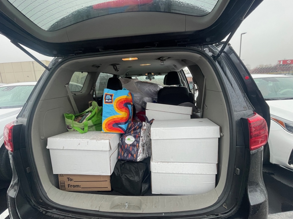 VA donations from BHS being delivered