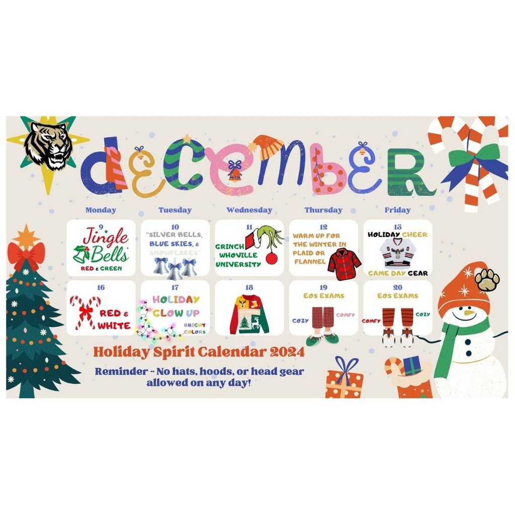 holiday spirit week