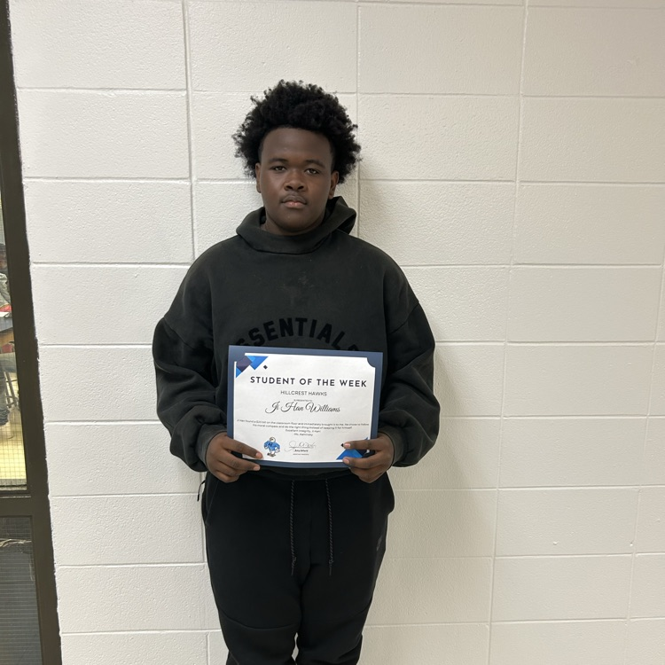 student of the week 