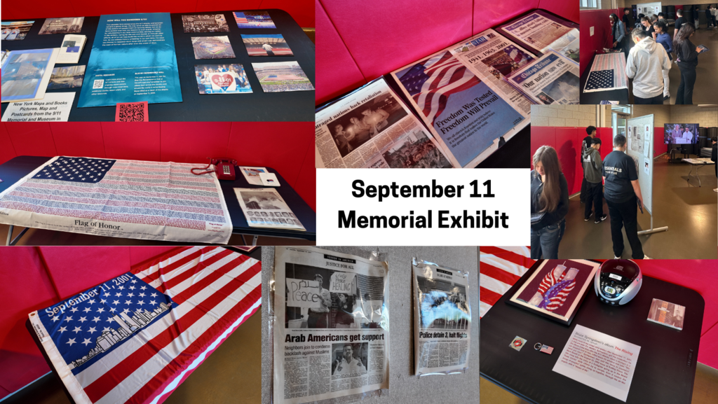 September 11 exhibit at Bremen High School