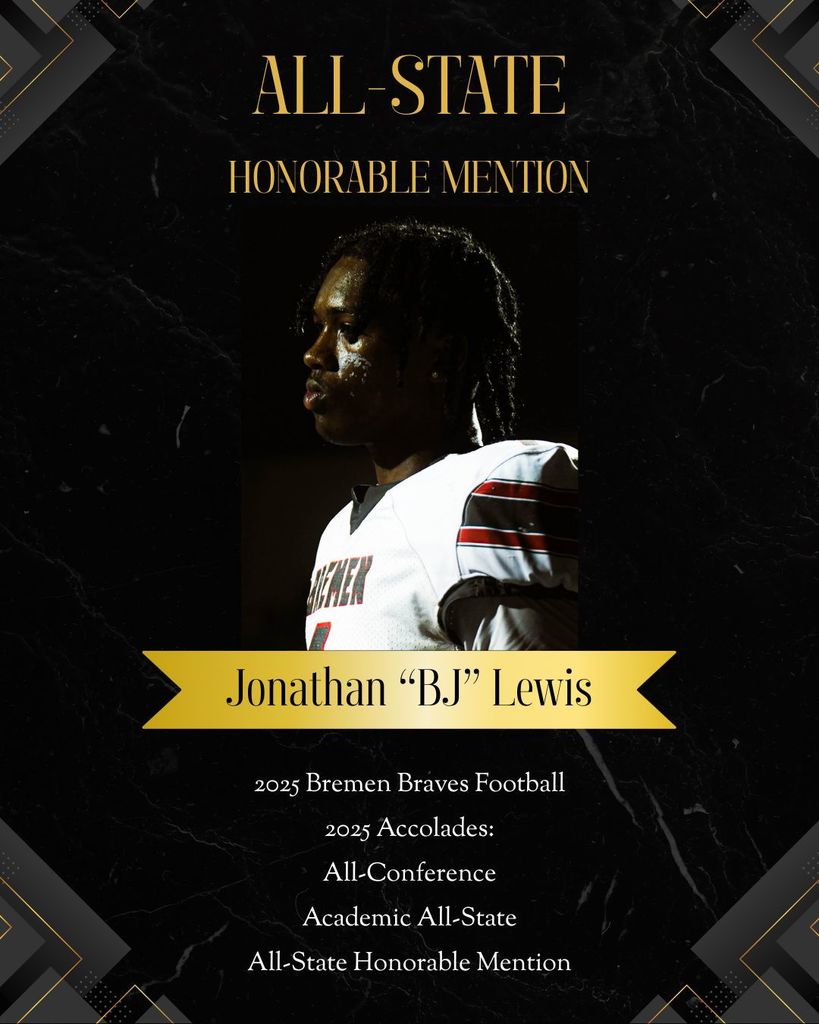 BHS Football All-State and All-Conference 