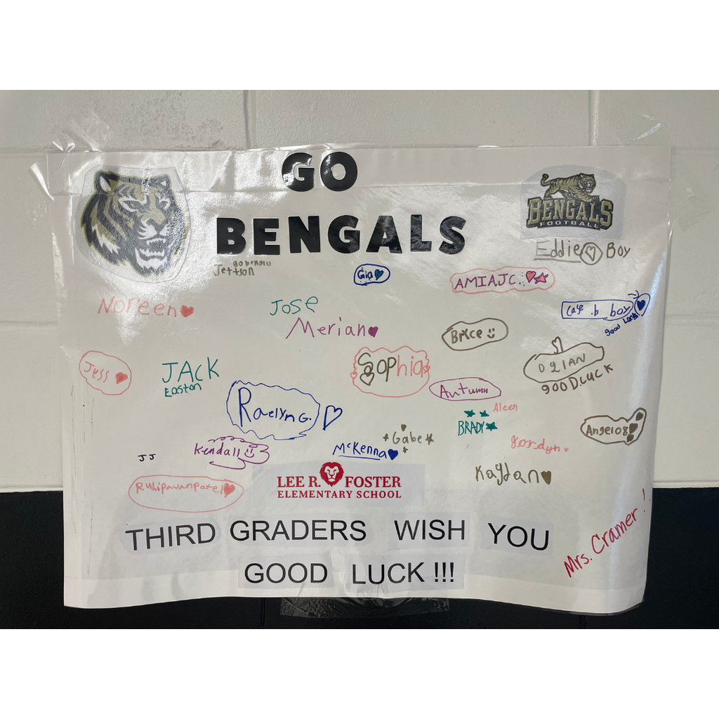 Semifinals poster from Foster