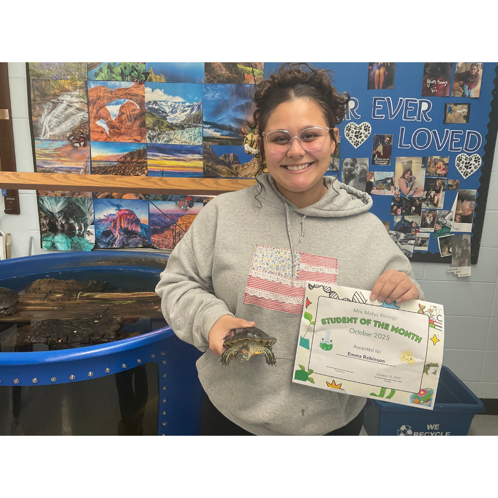 Bio student of month