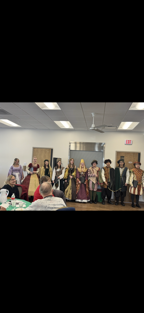 Oak Forest Madrigal Singers performing at the Oak Forest Park District senior breakfast