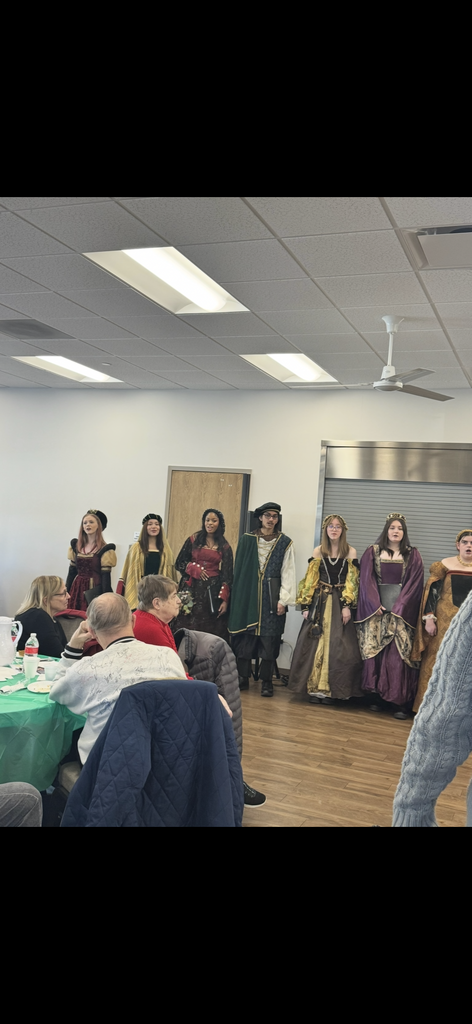 Oak Forest Madrigal Singers performing at the Oak Forest Park District senior breakfast