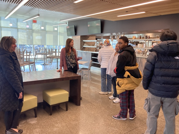 Delta Academy students visited Joliet Junior College’s Culinary Arts Program in Downtown Joliet  