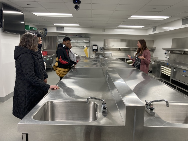 Delta Academy students visited Joliet Junior College’s Culinary Arts Program in Downtown Joliet. 