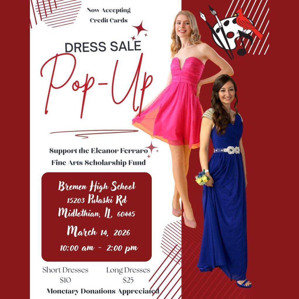 Eleanor Ferraro Fine Arts Scholarship Fund Dress Pop Up 