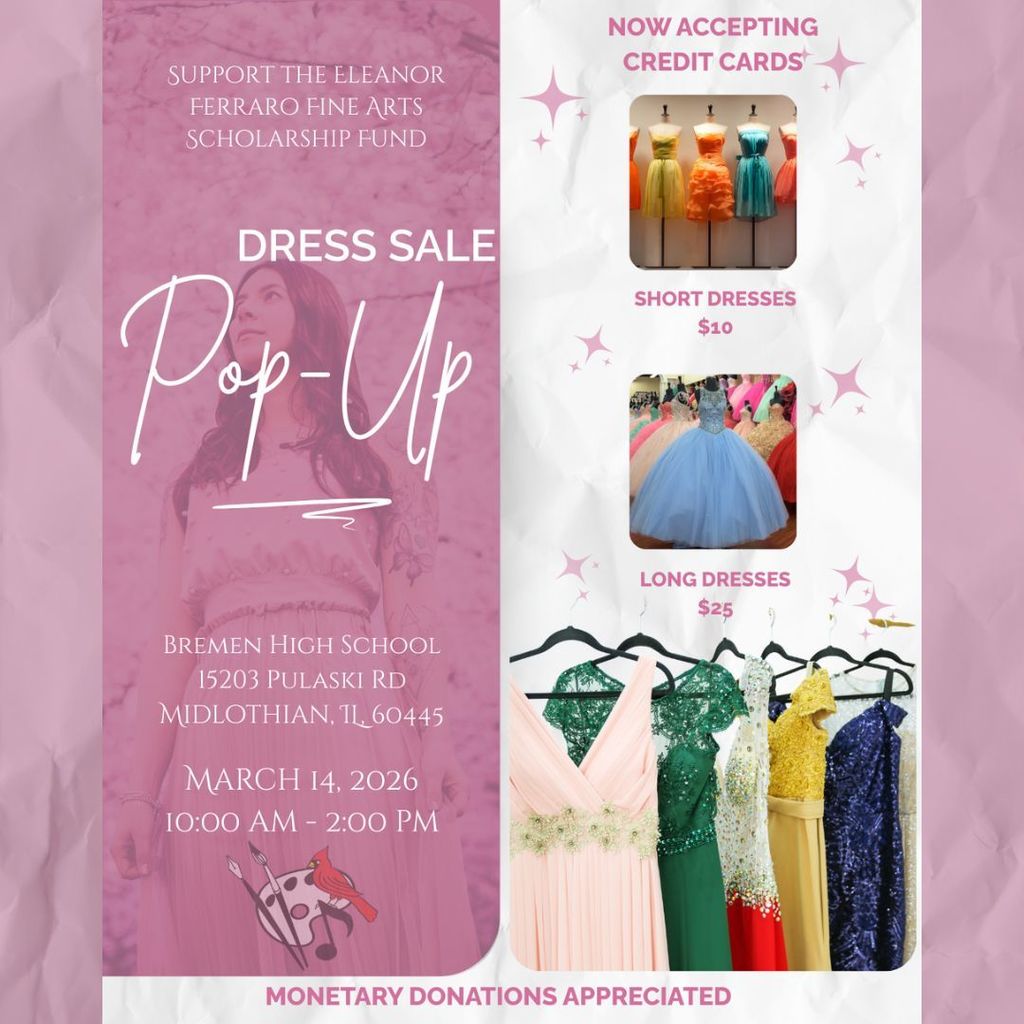 Eleanor Ferraro Fine Arts Scholarship Fund Dress Pop Up 