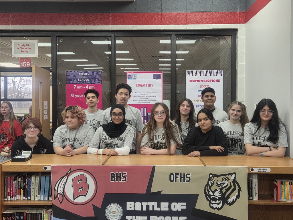 2026 BHS Battle of the Books Team 