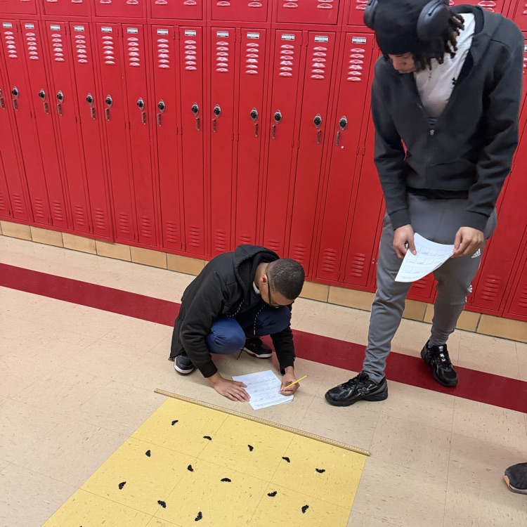 Mrs. Wittman’s Environmental students were busy practicing field techniques while measuring population and population density! #TPTitanNation